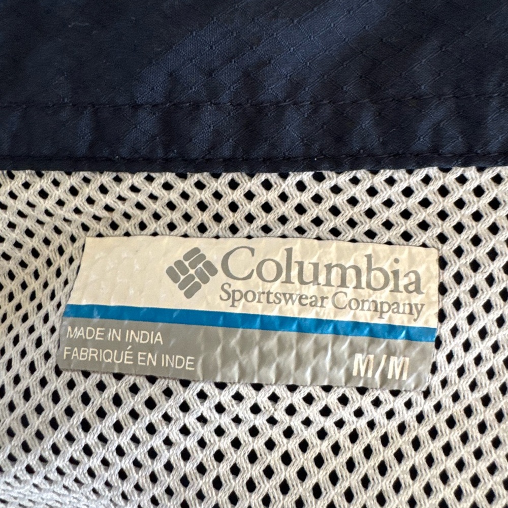 Columbia Blue and Gray Mesh Jacket
